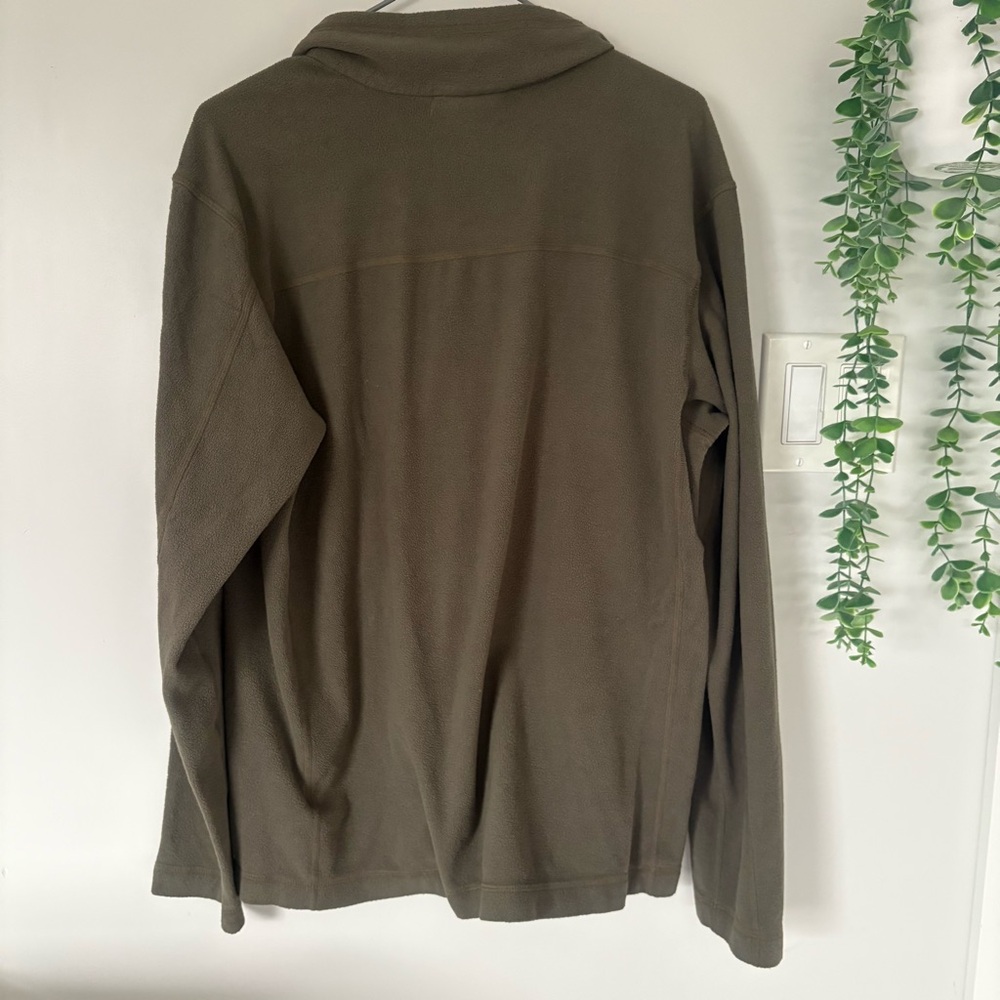 Patagonia Micro D 1/4 Zip Fleece Pullover Basin Green Men’s Medium STY26176 - Picture 9 of 9